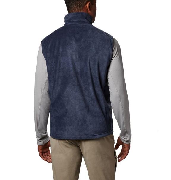 Columbia Steens Mountain Vest Navy For Men's NZ36178 New Zealand